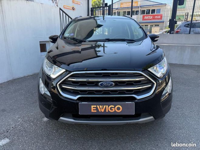 Ford Ecosport 1.0 125ch TITANIUM bvm Noir de 2018