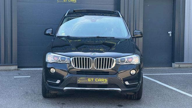 BMW X3 X3 20 D X drive - crdit 430 euros par m Noir de 2016