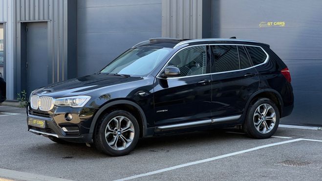 BMW X3 X3 20 D X drive - crdit 430 euros par m Noir de 2016