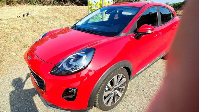 Ford Puma 1.0 ECOBOOST 125 CH MHEV S&S BVM6 TITANI Rouge de 2021