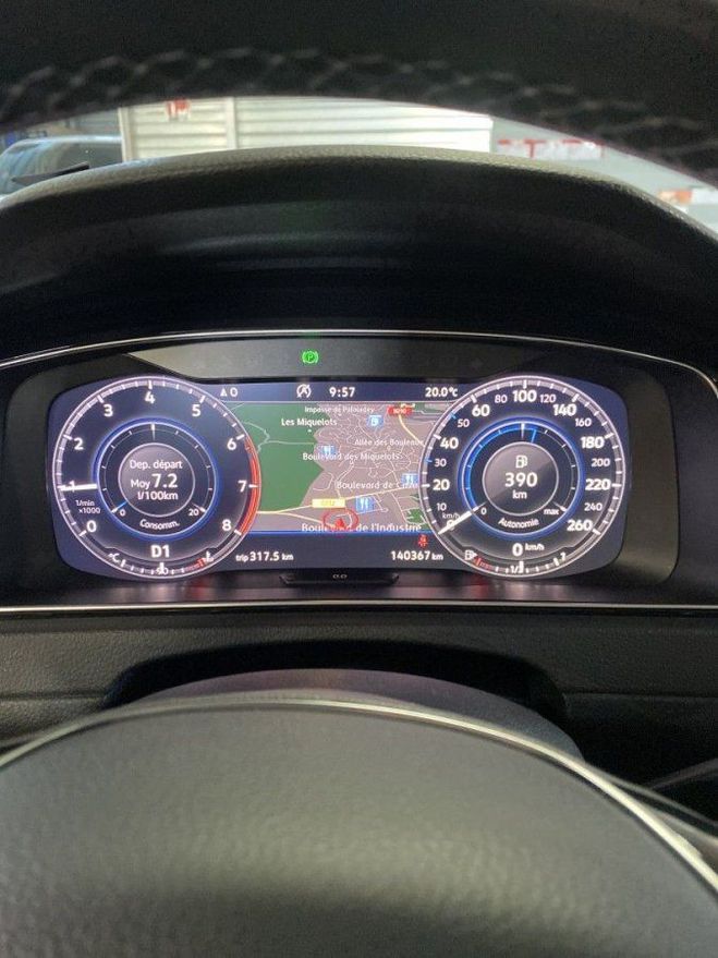 Volkswagen Golf VII 1.5 TSI EVO 150CH CARAT DSG7 EURO6D- Noir de 2019