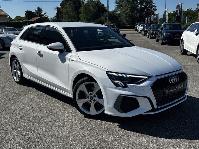 Audi A3 Sportback 35 TFSI 150CH MILD HYBRID S TR Blanc de 2022
