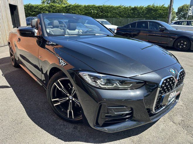 BMW Serie 4 CABRIOLET (G23) 420DA 190CH M SPORT Noir de 2022