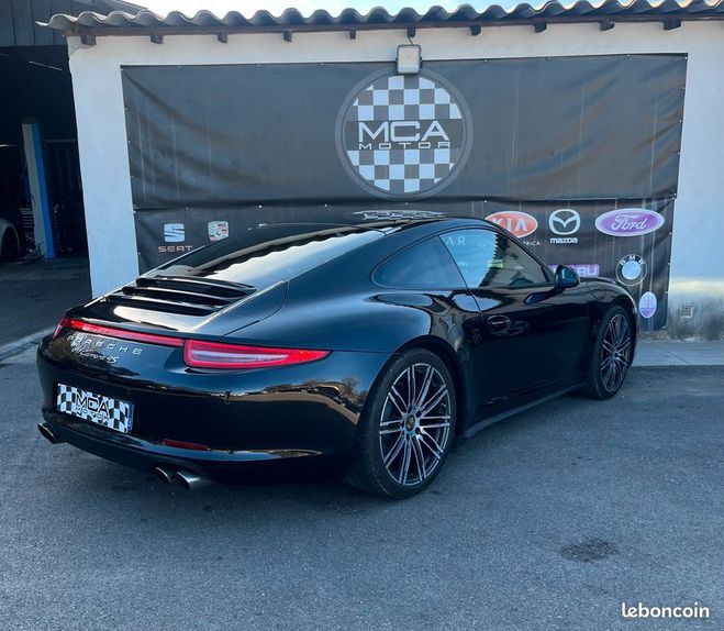 Porsche 911 991 Coupe Carrera 4S PDK Noir de 2014