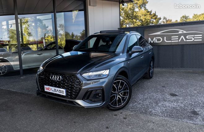 Audi Q5 50 TFSIE 299 S TRONIC 7 QUATTRO LINE lea Gris de 2022