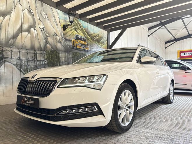 Skoda Superb Break 2.0 TDI 200 CV STYLE 4X4 DSG Blanc de 2021