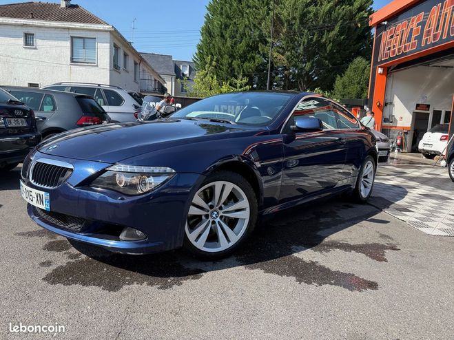 BMW Serie 6 COUPE (E63) 635D 286CH Bleu de 2008