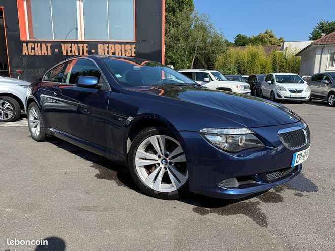 BMW Serie 6 COUPE (E63) 635D 286CH Bleu de 2008