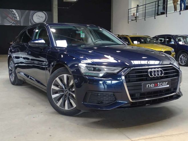Audi A6 Avant 35TDi STronic CUIR-LED-NAVI-ATTELA Bleu Mtallis de 