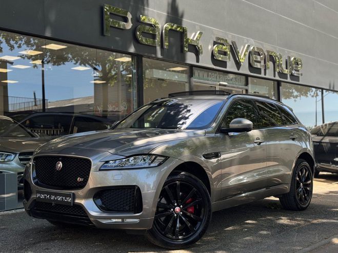 Jaguar F Pace V6 3.0D 300CH S 4X4 BVA8 Gris de 2017