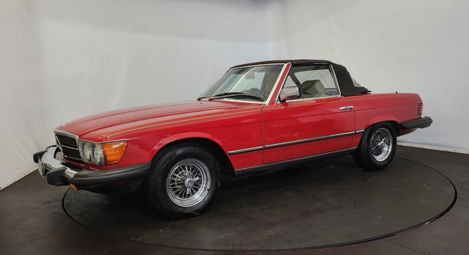 Mercedes 380 SL Rouge de 1985