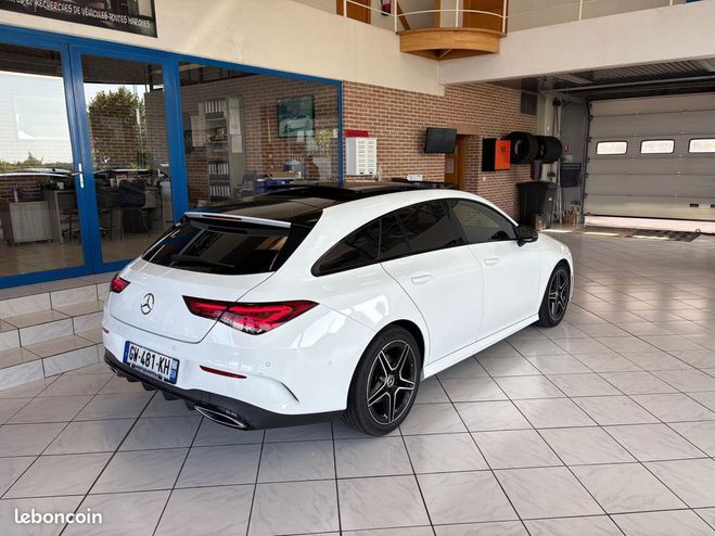 Mercedes Classe CLA ng Brake 200 AMG 150CH GPS-LED-SEMI CUIR Blanc de 2020