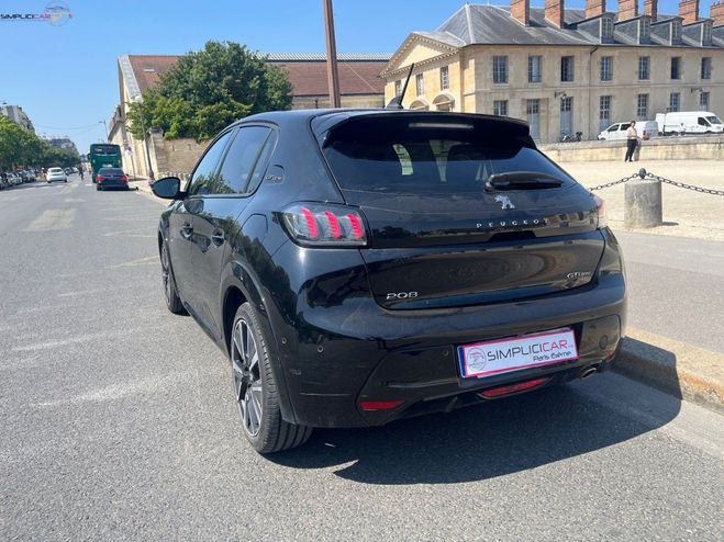 Peugeot 208 PureTech 100 SS BVM6 GT Line Noir de 2019