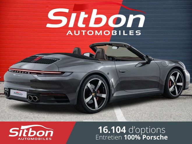 Porsche 911 992 Carrera S Cabriolet 3.0 450 PDK Quar Gris Quartz Mtallis de 2019