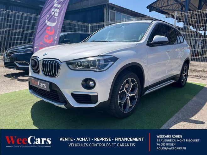 BMW X1 xDrive 25d - BVA xLine Blanc de 2015
