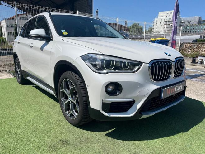 BMW X1 xDrive 25d - BVA xLine Blanc de 2015