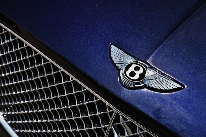 Bentley Continental GT 6.0 W12 MULLINER Bleu Mtallis de 