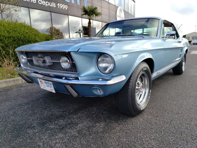 Ford Mustang COUPE HARDTOP 289 code C Bleu clair de 1967