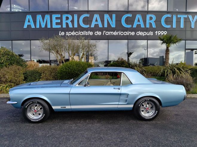 Ford Mustang COUPE HARDTOP 289 code C Bleu clair de 1967