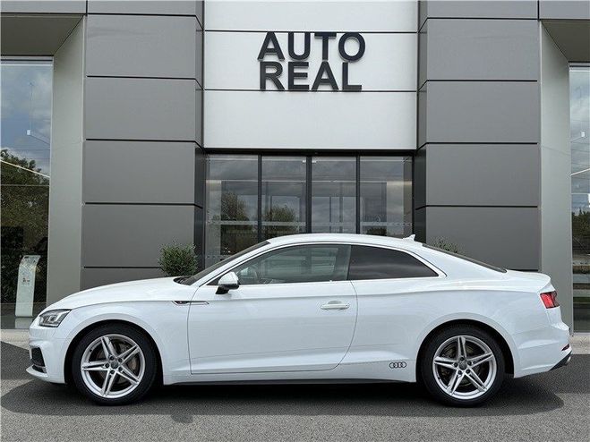 Audi A5 2.0 TDI 190 S tronic 7 S Line BLANC de 2017