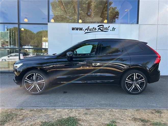 Volvo XC60 T6 Recharge AWD 253 ch   87 ch Geartroni Noir Mtallis de 2021