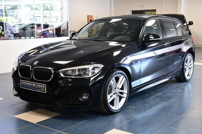 BMW Serie 1 F20 LCI 118d 150 ch M Sport A Noir de 2017