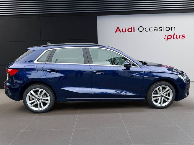 Audi A3 Sportback 40 TFSIe 204 S tronic 6 Design Bleu de 2021