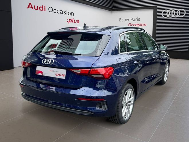 Audi A3 Sportback 40 TFSIe 204 S tronic 6 Design Bleu de 2021