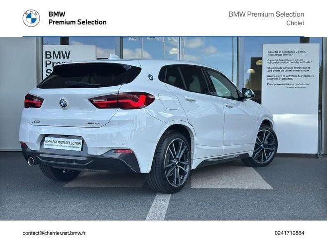 BMW X2 sDrive18iA 136ch M Sport DKG7 Blanc de 2022