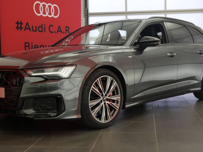 Audi A6 Avant 55 TFSIe 367 ch S tronic 7 Quattro Blanc de 