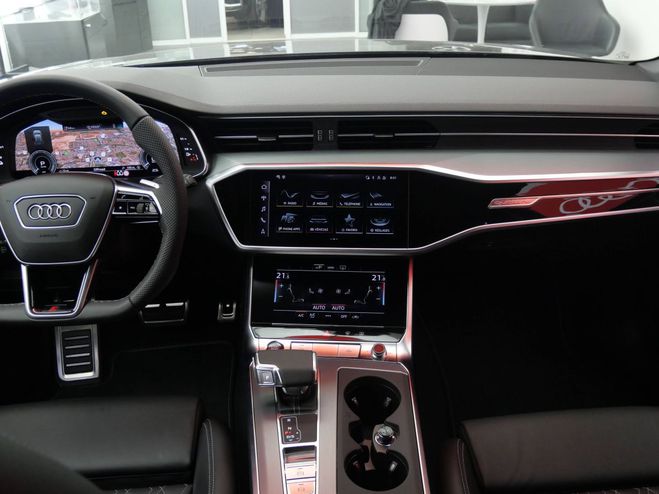 Audi A6 Avant 55 TFSIe 367 ch S tronic 7 Quattro Blanc de 