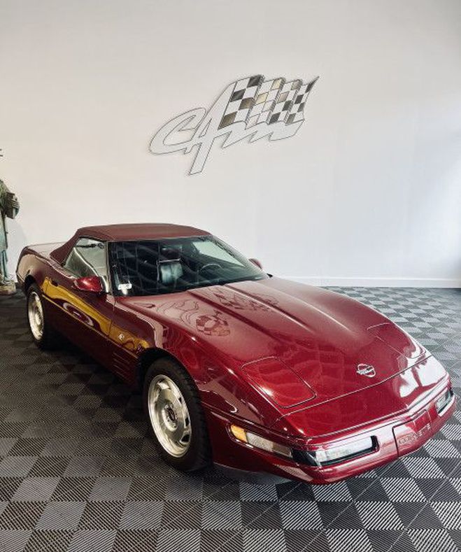 Chevrolet Corvette USA CONVERTIBLE V8 5.7 BORDEAU de 1993