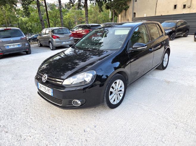 Volkswagen Golf VI Style 1.6 TDi 16v 105 cv Noir de 2011