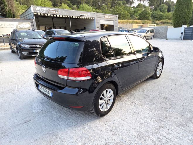 Volkswagen Golf VI Style 1.6 TDi 16v 105 cv Noir de 2011
