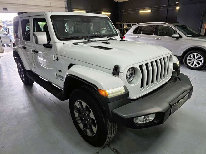 Jeep Wrangler 2.2 CRDI OVERLAND UNLIMITED AUTO NAVI CA Blanc Mtallis de 