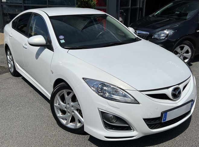 Mazda 6 II PHASE 2 MZR 155 cv XENONS / SON BOSE  Blanc de 2012