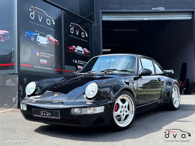 Cliquer pour voir la photo suivante Porsche 911 964 Turbo 3.3 320 ch Noir de 1991