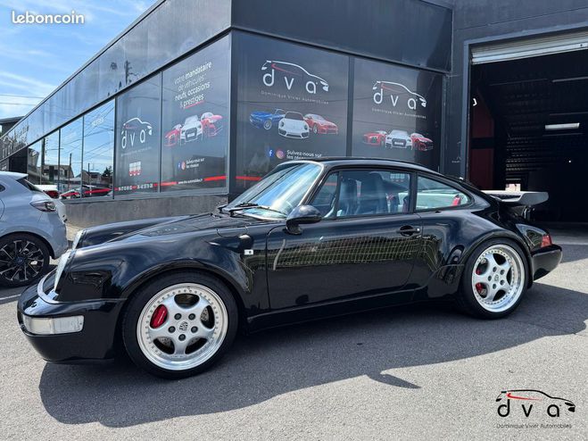 Porsche 911 964 Turbo 3.3 320 ch Noir de 1991