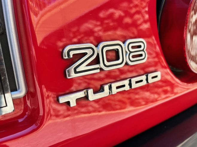 Ferrari 208 GTB Turbo Rouge de 0