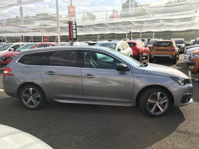 Peugeot 308 II (2) 1.2 PureTech S&S 130 EAT8 GT Line Gris Artense de 2018