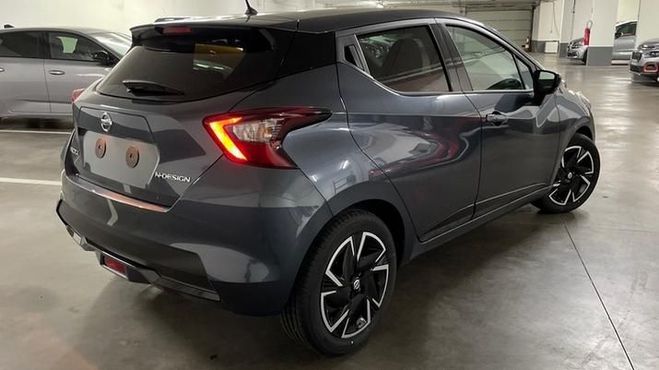 Nissan Micra 1.0 ig-t 92cv xtronic n-design   bose    Gris acier de 2022