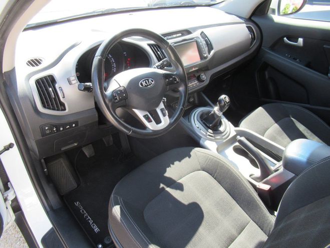 Kia Sportage 1.7 CRDI 115CH ISG ACTIVE 4X2 Blanc de 2016