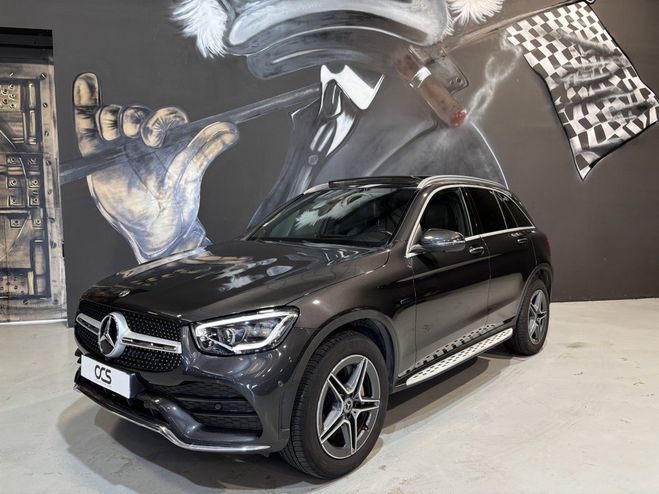 Mercedes GLC 300E AMG Line 4Matic Premium Plus Attela Gris Fonc de 2020