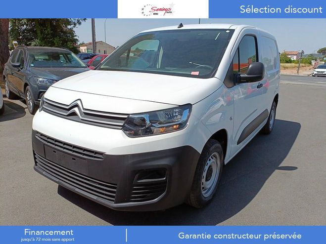 Citroen Berlingo CLUB 1.5 BLUEHDI 100 M BVM6 ATTELAGE BLANC de 2023