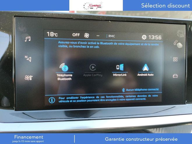 Peugeot 208 ALLURE PACK 1.2 TURBO 100 CAMERA AR MAIN BLEU VERTIGO NACRE de 2023