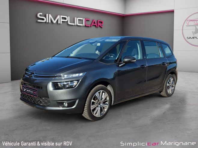 Citroen C4 Grand Picasso BlueHDi 100 SS Confort / 7 Gris de 2016