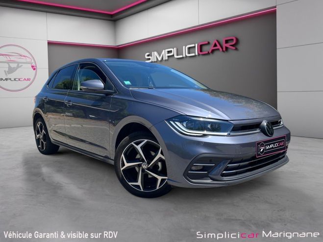 Volkswagen Polo 1.0 TSI 95 SS BVM5 Stylec-CAMRA DE RECU Gris de 2022