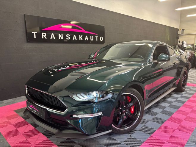 Ford Mustang FASTBACK V8 5.0 Bullitt / 1er Main / Car Vert de 2020