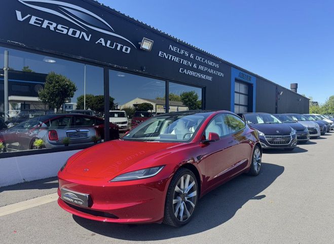 Tesla Model 3 TVA LR LONG RANGE DUAL MOTOR AWD ROUGE de 2023