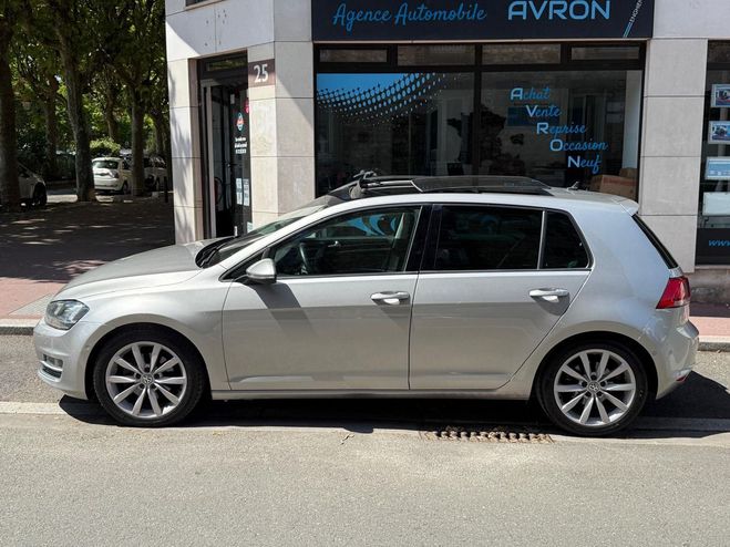 Volkswagen Golf VII 1.4 TSI 140 BLUEMOTION CARAT DSG7 5P Beige Mtallis de 2013